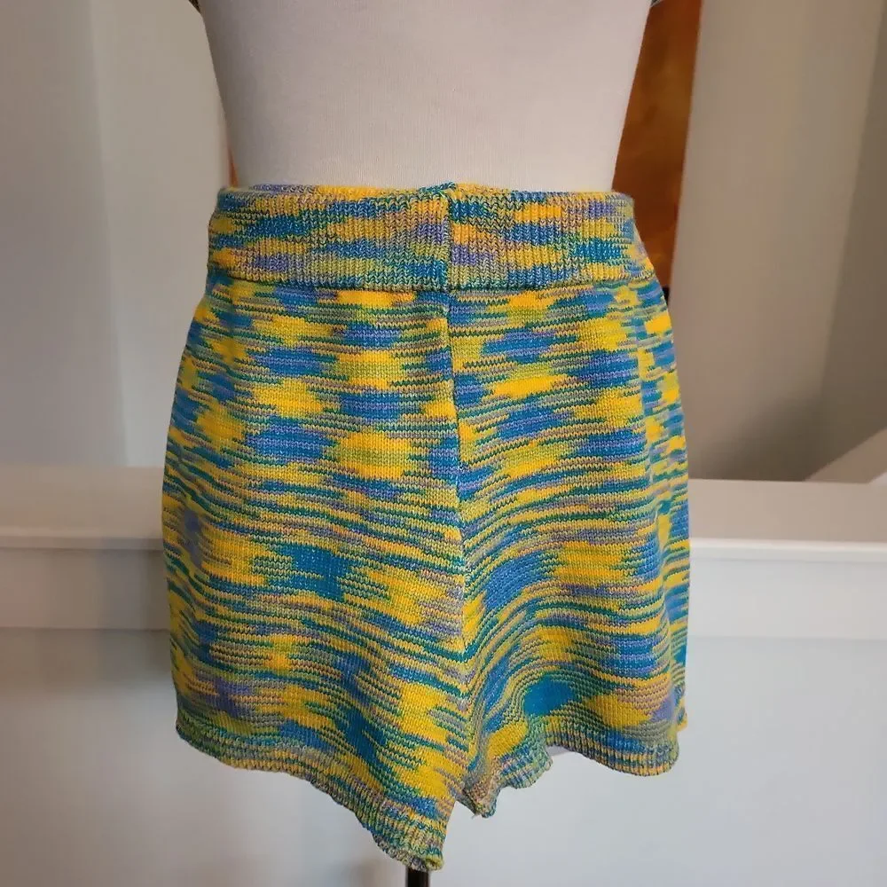 Multicolor Halter Knit Top SIZE S